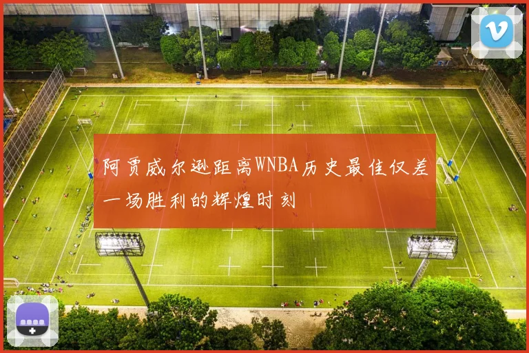 阿贾威尔逊距离WNBA历史最佳仅差一场胜利的辉煌时刻